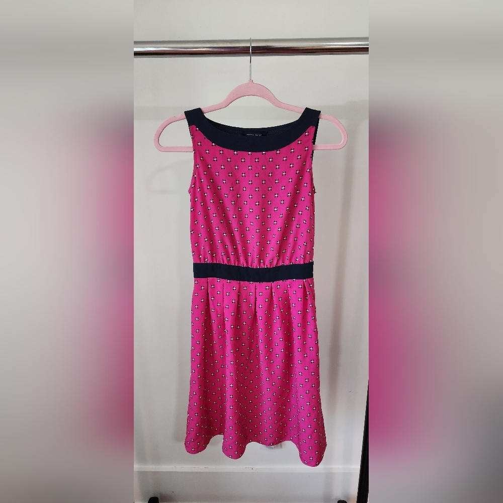 Tommy Hilfiger Above Knee Pink And Blue Dress‎ Size 4